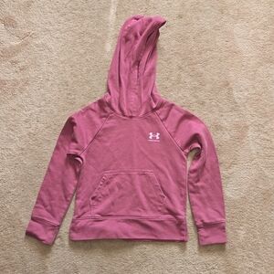 Under Armour girls hoodie. Size YSM.